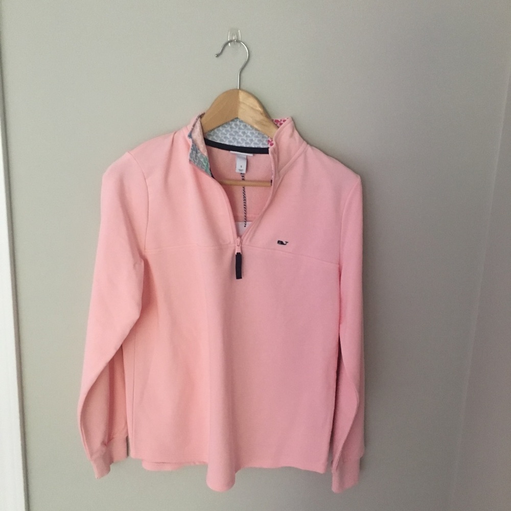 Vineyard Vines pink pullover